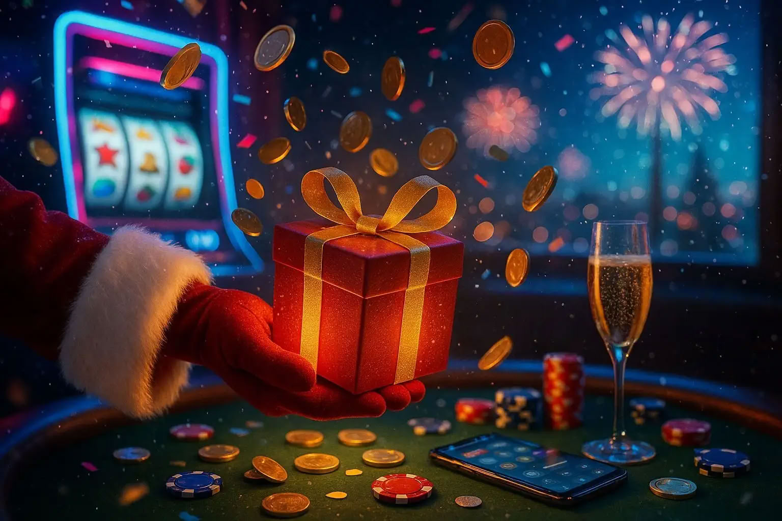 Promoções de Ano Novo no gerentepg